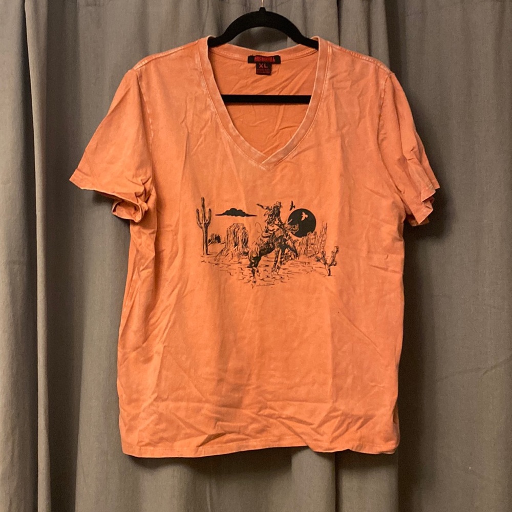 Short sleeve western tee